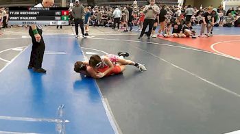 81 lbs Rr Rnd 3 - Tyler Ribchinsky, Dark Horse/Apex - ESE vs Vinny D'Aulerio, Thunderstruck - ESE