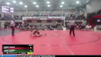 113 lbs Quarterfinal - James Morris, Johnson Central vs Jonny Nance, Ryle