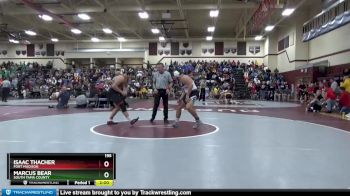 195 lbs Quarterfinal - Isaac Thacher, Fort Madison vs Marcus Bear, South Tama County