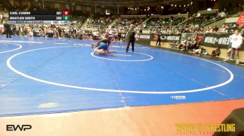 110 lbs Consi Of 8 #1 - Cael Combs, Sebolt Wrestling Academy vs Braylen Smith, Sherman Challengers