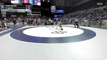 88 lbs Cons. Semis - Cyrus Millage, IA vs Ty Martin, IA