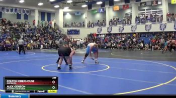 285 lbs Cons. Round 3 - Alex Genson, SYLVANIA SOUTHVIEW vs Colton Oberhouse, EASTWOOD