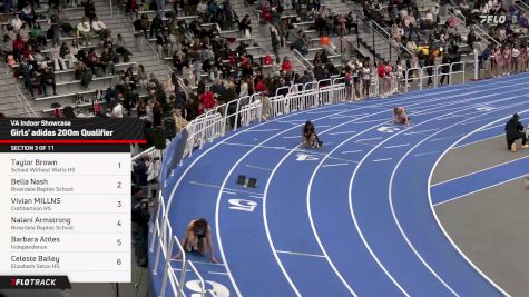 Girls' 200m Finals Heat 3