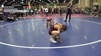 106 lbs Round 3 (6 Team) - Weston Middleton, Tallahassee War Noles vs Jacob Keaton, Powerhouse