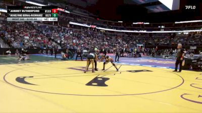 G145-4A Cons. Semi - Roselynne Bernal-Rodriguez, Basalt High School Girls vs Aubrey Rutherford, Montezuma-Cortez Girls