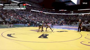 G145-4A Cons. Semi - Roselynne Bernal-Rodriguez, Basalt High School Girls vs Aubrey Rutherford, Montezuma-Cortez Girls