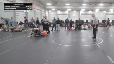 138 lbs Round 9 (10 Team) - Caiden Schuckers, Mat Assassins Black vs Darryn Gross, Rocket Rams