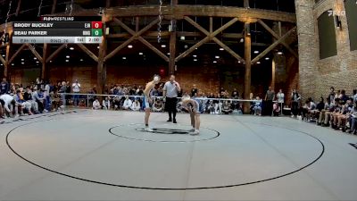 113 lbs 2nd Wrestleback (16 Team) - Beau Parker, Ringgold vs Brody Buckley, East Jackson HS