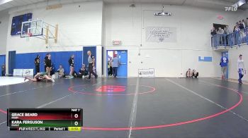 132 lbs Cons. Round 3 - Grace Beard, Rigby vs Kara Ferguson, Eagle