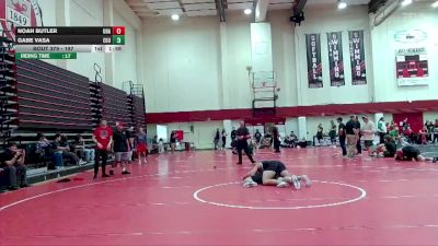 285 lbs Cons. Round 4 - Liam Clark, Cal Poly Humboldt vs Justin Tripp, Southern Oregon