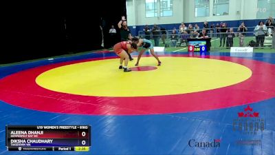 61kg Cons. Semi - Aleena Dhanji, Kempenfelt Bay WC vs Diksha Chaudhary, Takedown WA