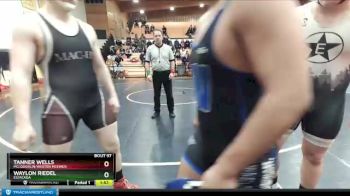 220 lbs Champ. Round 1 - Tanner Wells, McLoughlin/Weston McEwen vs Waylon Riedel, Estacada