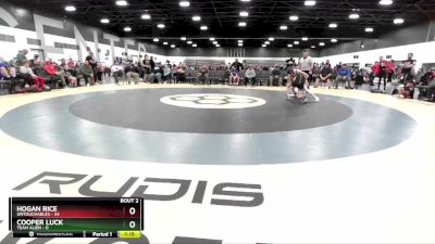 95 lbs Quarterfinals (8 Team) - Cooper Luck, Team Alien vs Hogan Rice, Untouchables