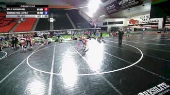 110 lbs Ella Kavanagh, Nevada 2 HS Girls vs Emberlynn Lopez, New Mexico HS Girls