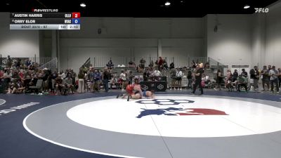 97 lbs Cons. Round 2 - Austin Harris, Club Lucha vs Orry Elor, New York Athletic Club