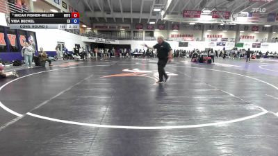 160 lbs Cons. Round 5 - Micah Fisher-Miller, University Of The Cumberlands vs Vida Beckel, Emmanuel University