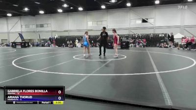 110 lbs Round 2 (6 Team) - Brooke Lynn Fuller, Indiana vs Briana Martinez, Minnesota