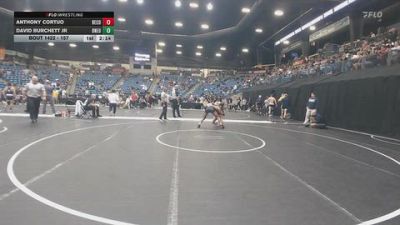 157 lbs Cons. Round 3 - Anthony Cortijo, Benedictine College vs David Burchett Jr, Doane University