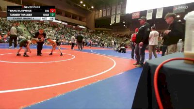 61 lbs Champ. Round 1 - Tanner Thacker, Van Buren High School Wrestling vs Bane Murphree, Bentonville Wrestling Club