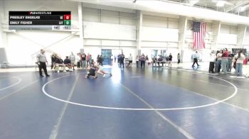 145 lbs Cons. Semi - Emily Fisher, Layton vs Presley Engelke, Box Elder