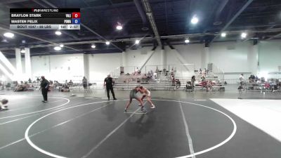 88 lbs Rr Rnd 5 - Braylon Stark, Valiant College Prep vs Masten Felix, Poway Elite