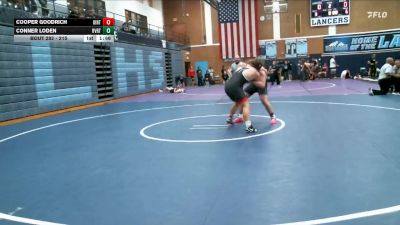 215 lbs Cons. Round 2 - Conner Loden, Riverton vs Cooper Goodrich, Uintah