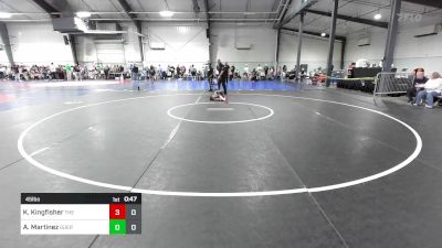 45 lbs Rr Rnd 1 - Kai Kingfisher, The Storm Wrestling Center vs Adrian Martinez, Guerrilla Wrestling Academy