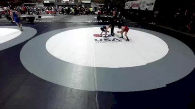 75 lbs Cons. Round 3 - Ilmir Saifullin vs Teagan VanBebber, MTC - MANTANONA TRAINING CENTER