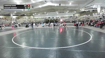 144 lbs Semis & 1st Wb (8 Team) - Zachary Murphy, Tullahoma High School vs Christian Davis, Signal Mountain High School