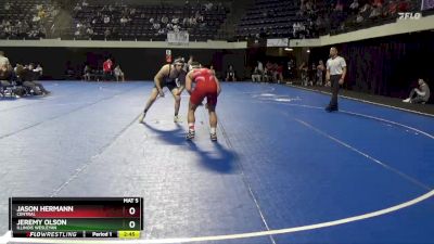 174 lbs Cons. Round 2 - Jason Hermann, Central vs Jeremy Olson, Illinois Wesleyan