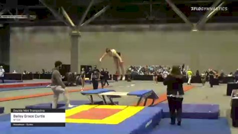 Bailey Grace Curtis - Double Mini Trampoline, MTGA - 2021 USA Gymnastics Championships