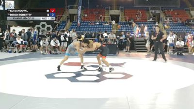 113 lbs Champ. Rd Of 32 - Eli Sandoval, Nevada vs Diego Robertty, Iowa