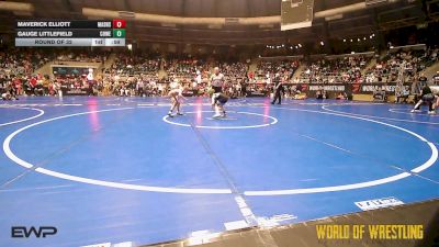 58 lbs Round Of 32 - Maverick Elliott, Mat Assassins vs Gauge Littlefield, Coweta Tiger Wrestling