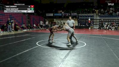 165 lbs Quarterfinal - Mac Church, Virginia Tech vs Sean Seefeldt, Penn