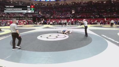 113 lbs Cons. Quarters - Zac Dodt, Thom. Worthington vs Connor Bagdonas, Perrysburg