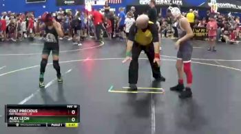 82 lbs Round 3 (6 Team) - Alex Leon, Olympia vs Colt Precious, Mat Monsters