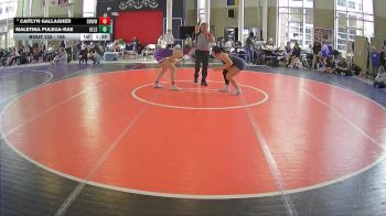 155 lbs Champ. Round 1 - Caitlyn Gallagher, Edmonds Woodway vs Maletina Pulega-Rae, Kelso