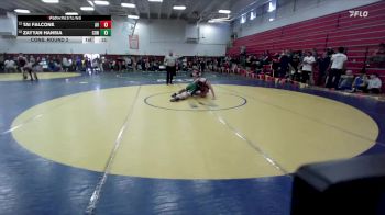 152 lbs Cons. Round 2 - Tai Falcone, Amador Valley vs Zayyan Hansia, Concord
