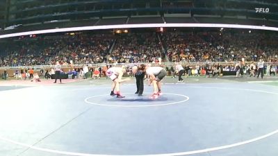 D4-132 lbs Quarterfinal - Nicholas Sorrow, Hudson vs Urijah Joostberns, Martin