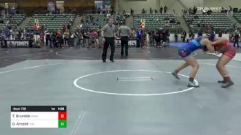 144 lbs Rr Rnd 4 - Diamond Boles, Swamp Monsters vs Celina Cooke, Silver State Wrestling Academy