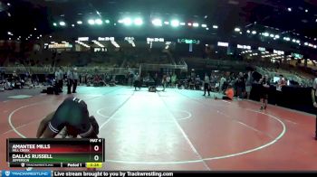 132 lbs Semifinal - Amantee Mills, Mill Creek vs Dallas Russell, Jefferson