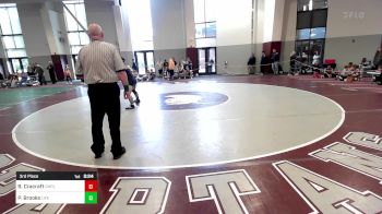 165 lbs 3rd Place - Brant Cracraft, Campbell vs Payton Brooks, Life University