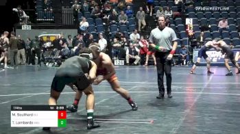 174 lbs Consolation - Mac Southard, Iowa State vs Tony Lombardo, George Mason