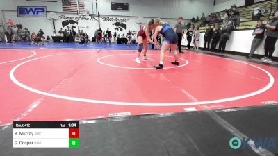 145-155 lbs Rr Rnd 2 - Khloe Murray, Jay Wrestling Club vs Gracie Cooper, Raw Wrestling Club