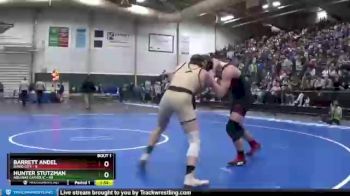 160 lbs Quarterfinals (8 Team) - Hunter Stutzman, Aquinas Catholic vs Barrett Andel, David City