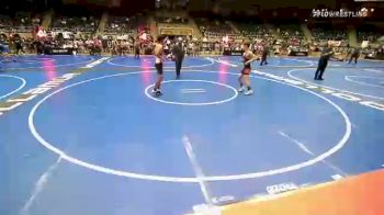 115 lbs Consi Of 16 #2 - Elijah Sierra, New Mexico Beast vs Judea Moralez, NM Gold