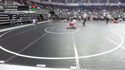 138 lbs Semifinal - Dj Hawthorne, King Select Wr Ac vs Caden Groom, Seneca Wrestling