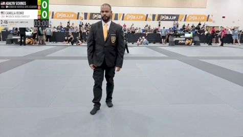 Adalyn Schings vs Camilla Romo 2026 PBJJF Pan American Jiu-Jitsu Championships