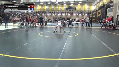 88 lbs Champ. Round 1 - Layton Alvarez, Moen Wrestling Academy vs Hudson Utesch, Siouxland Wrestling Academy