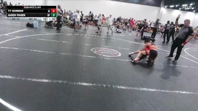 90 lbs Round 3 (4 Team) - Jaden Pagen, MF Purge Elite vs Ty Gorman, Alpha Elite